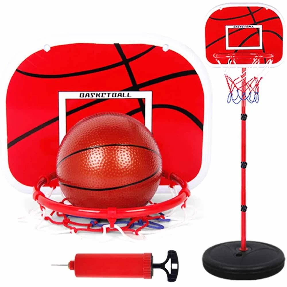 Mini Basketball Hoop Kit, Wall-Mounted Indoor Backboard for Kids, No-Punch Installation, Fun Sports Game Toy for Home