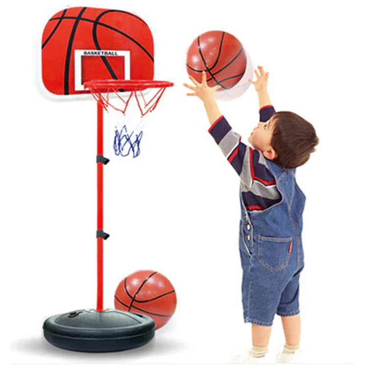 Mini Basketball Hoop Kit, Wall-Mounted Indoor Backboard for Kids, No-Punch Installation, Fun Sports Game Toy for Home